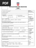 Visa Application English