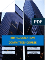  Bid Adjudication Committees Course