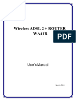 Manual Modem WA41R Paginas 1-21