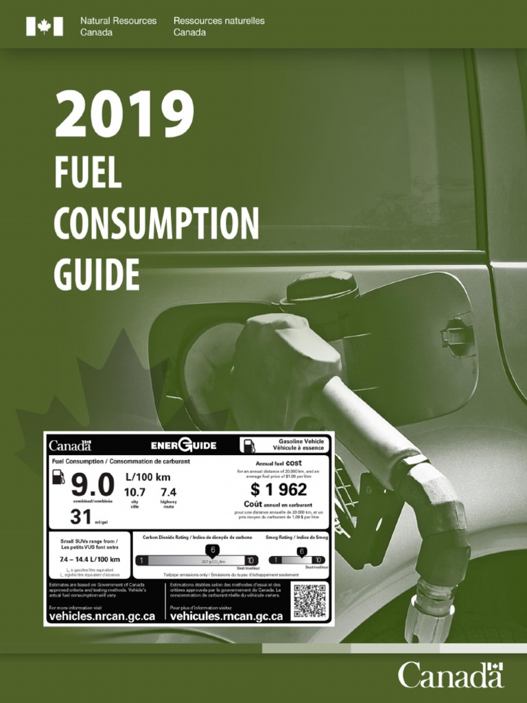 2019 Fuel Consumption Guide PDF Fuel Economy In Automobiles Plug