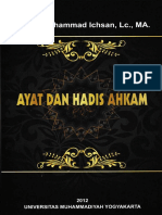 Ayat Dan Hadist Ahkam