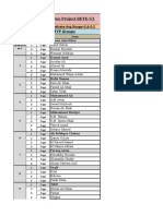 Fyp Bete 53 List With Project, Supervisors and Approval Status