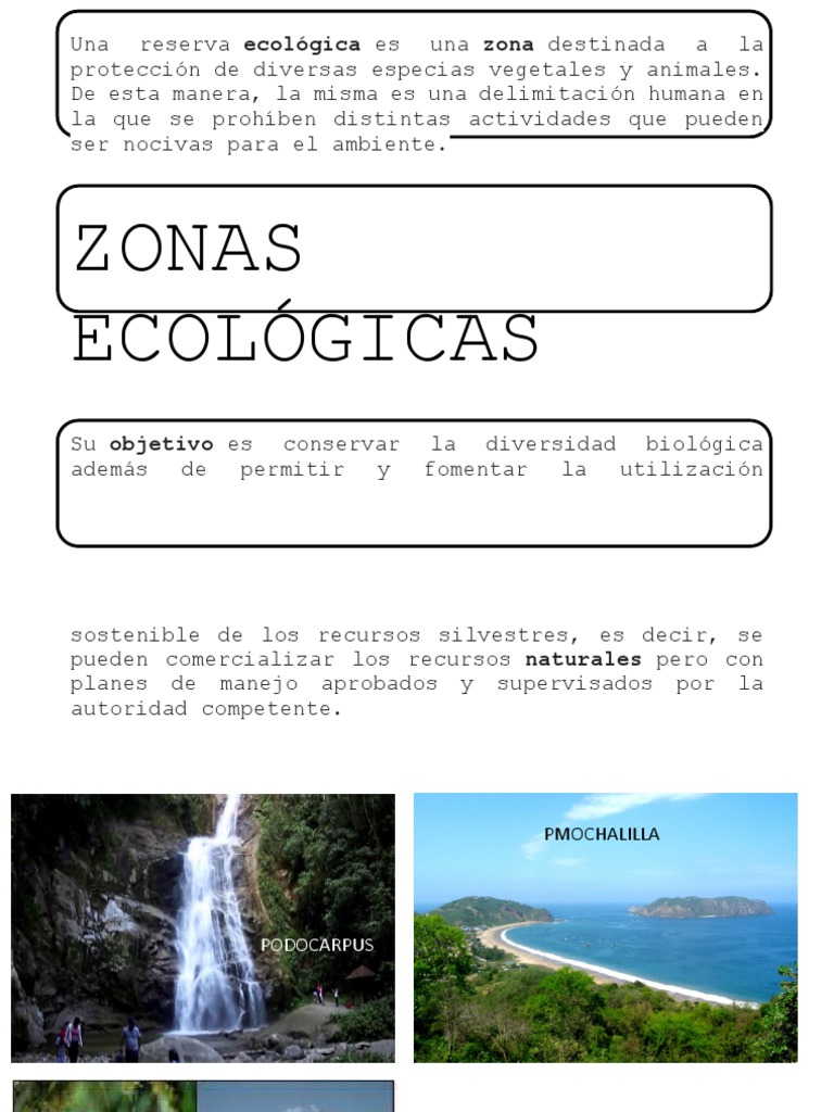 Cartelera Zonas Ecológicas | PDF