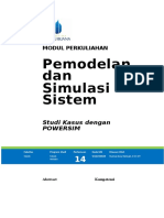 Modul Pemodelan & Simulasi Sistem (TM15)