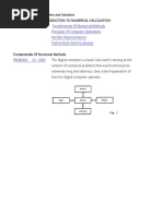 Numerical Analysis Problems and Solutions PART 1 CH 1 To CH 3