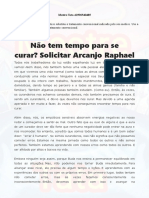 Solicitar Arcanjo Raphael para cura quando não há tempo