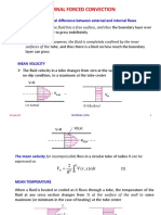 Internal Force Convection