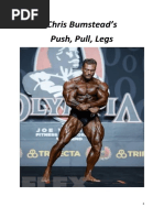 Chris Jones Push Pull Legs Pdf Recreation Weight Training