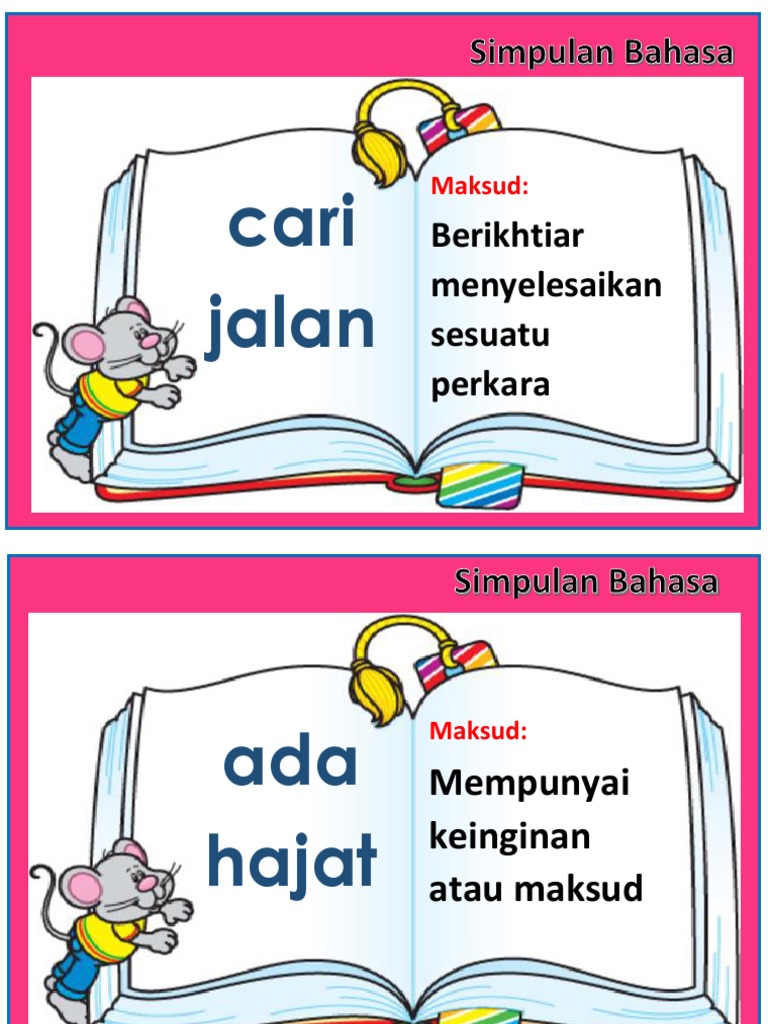 Simpulan Bahasa Tahun 5 Sjk Pdf