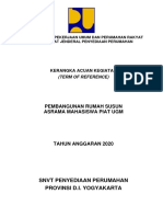 REV2KAK Rusun Asrama Mahasiswa PIAT UGM Yogyakarta 2020