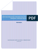 Okvir Nacionalnoga Standarda Kvalifikacija Za Učitelje