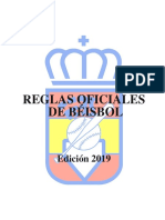 Reglas Oficiales de Béisbol Edición 2019