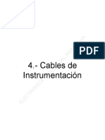 4 Cables de Instrumentacion