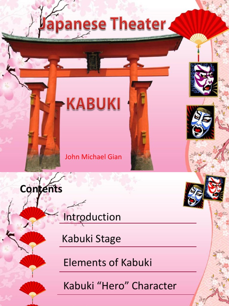 Elements and History of Kabuki Theatre | PDF | Performing Arts ...