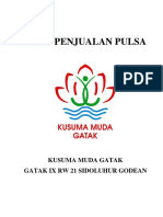 Buku Penjualan Pulsa