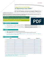 Bulletin D'inscription Propell Workshops Tests Toeic - PDF PDF