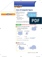 Finding the Areas of Composite Figures