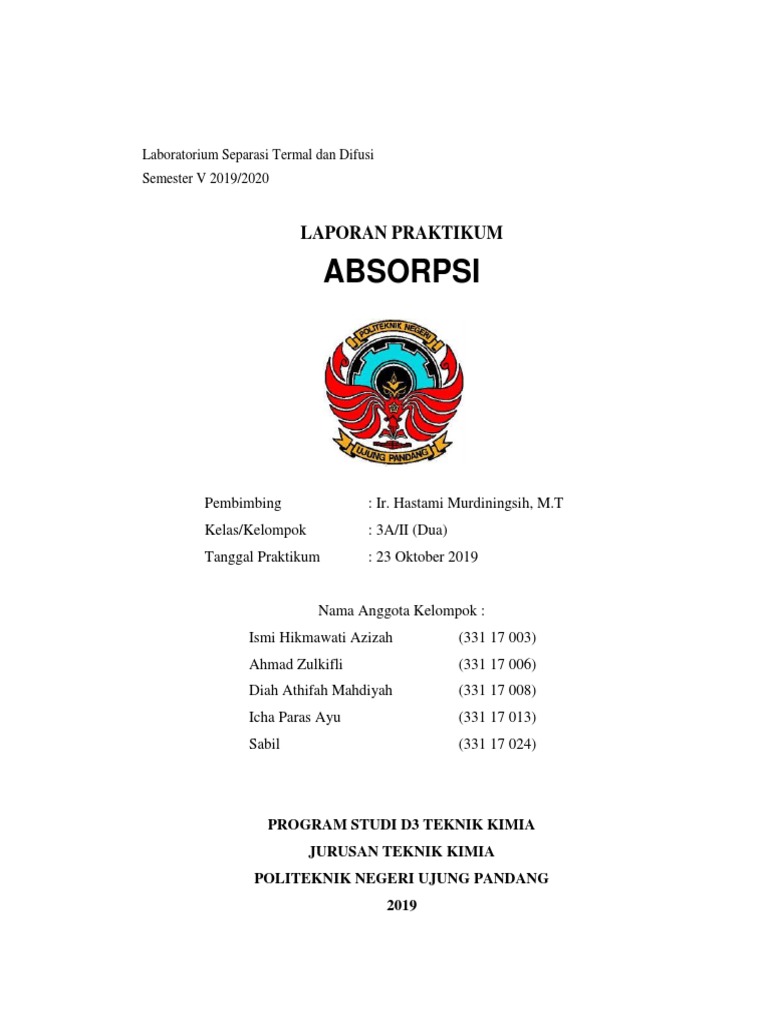 Metode Praktikum Absorpsi CO2 | PDF | Sains & Matematika | Teknologi ...