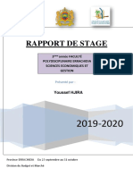 Rapport de Stage division du budget et marché