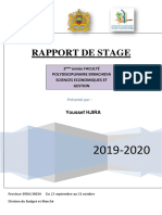 Rapport de Stage Division Du Budget Et Marché