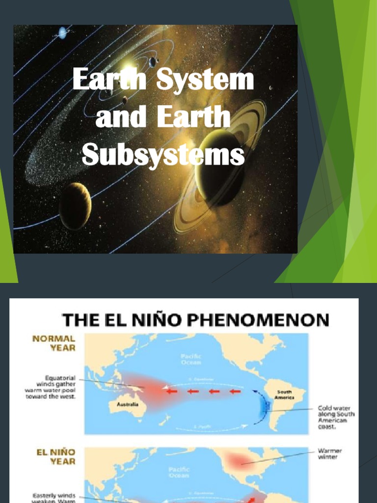 Understanding Earth's Systems and El Niño | PDF | Earth | El Niño