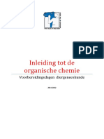 Inleiding Tot de Organische Chemie - 2011-2012