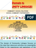 Domain 6 Community Linkages