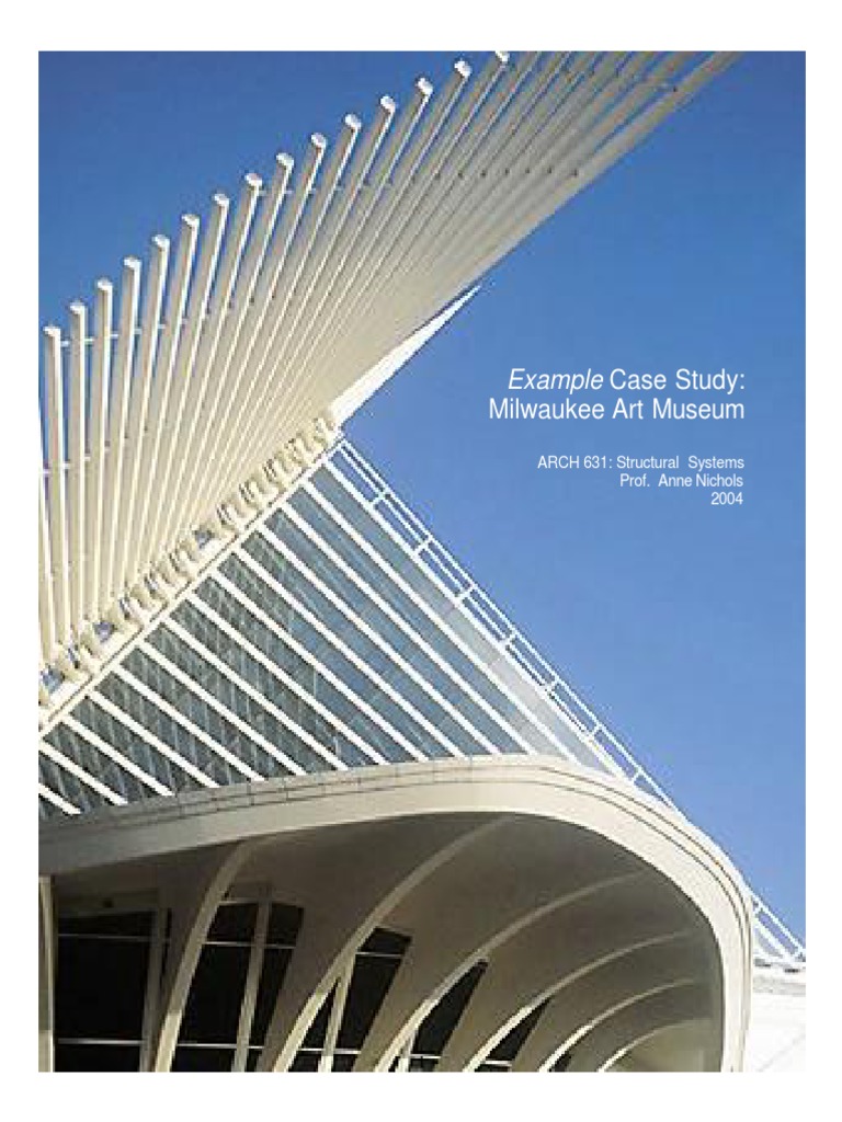 Milwaukee Art Museum Case Study | PDF | Art Media
