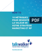 10 Metriques Pour Demontrer La Valeur de Votre Strategie Marketing RP PDF