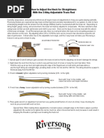 Neck Adjustment Instructions 1