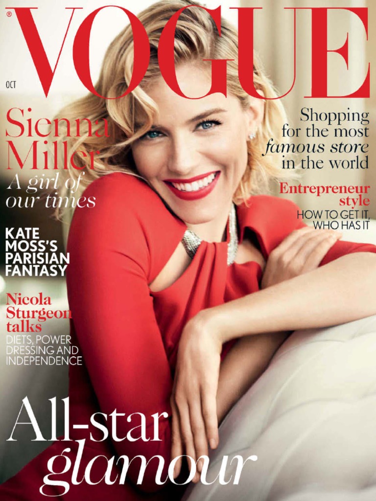 VOctober 15 PDF Vogue (Magazine) Fashion