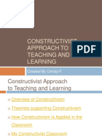 Constructivist Approach to Teaching and Learning 