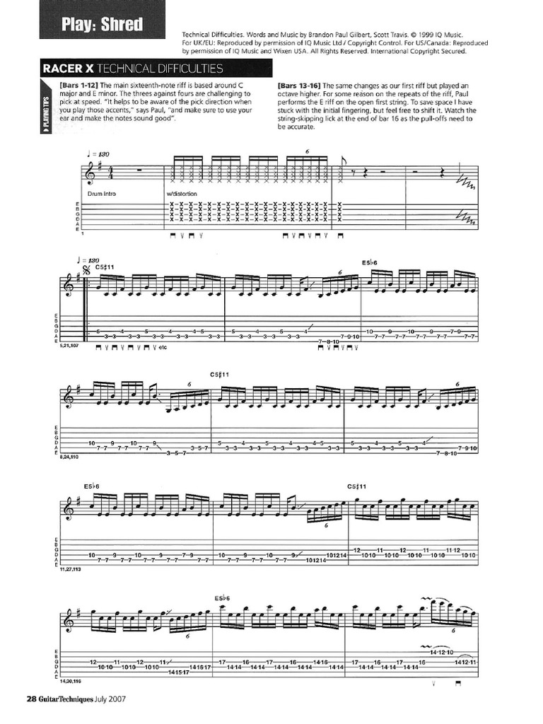 Racer X - Technical Difficulties | PDF