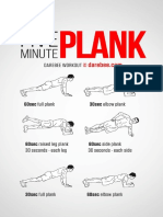 Five Minute Plank Workout PDF