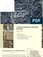Town Planning of Ancient Romans