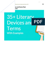 35+ Literary Devices and Terms Every Writer Should Know