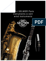 Saxofones Selmer Paris Catalogo PDF