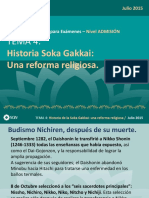 ADM 4 Historia Soka Gakkai - Reforma Religiosa Julio 2015