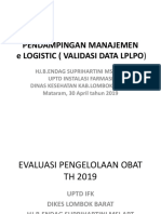 Materi Pendampingan Manajemen e Log 2019