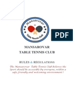 MTTC Rules & Regulations Summary