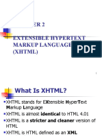 Ch02 x HTML Xhtml