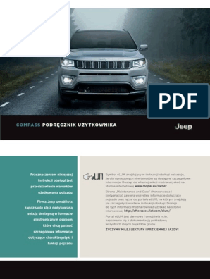 2018 Jeep Compass Instrukcja | Pdf