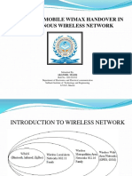 WiMax Handover Presentation