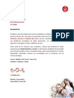 Carta 1 Presentación Conjunto Residencial - 2015