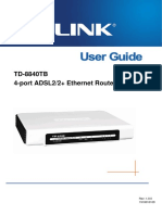 TD-8840TB User Guide