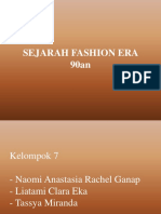 SEJARAH FASHION ERA 90'an