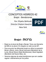 Conceptos Hebreos 42 Bendiciones