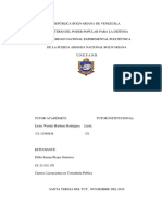 INFORME DE PRACTICAS PROFESIONALES - UNEFANB PABLO ROJAS