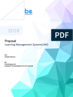 Learning Management System Proposal