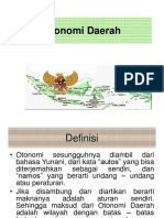 Otonomi Daerah